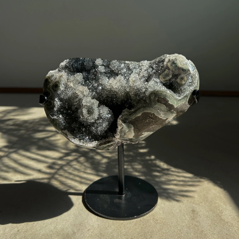 geode di Ametista Nera